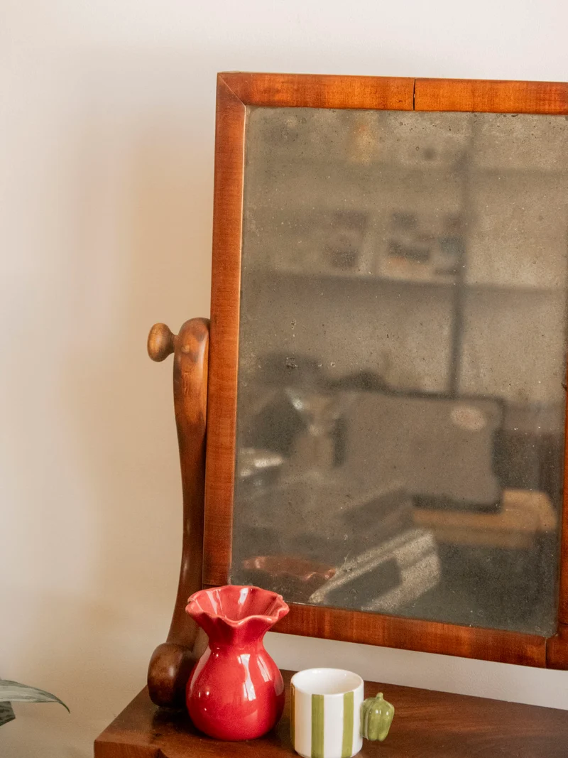 Georges, le miroir ancien pivotant N°1351