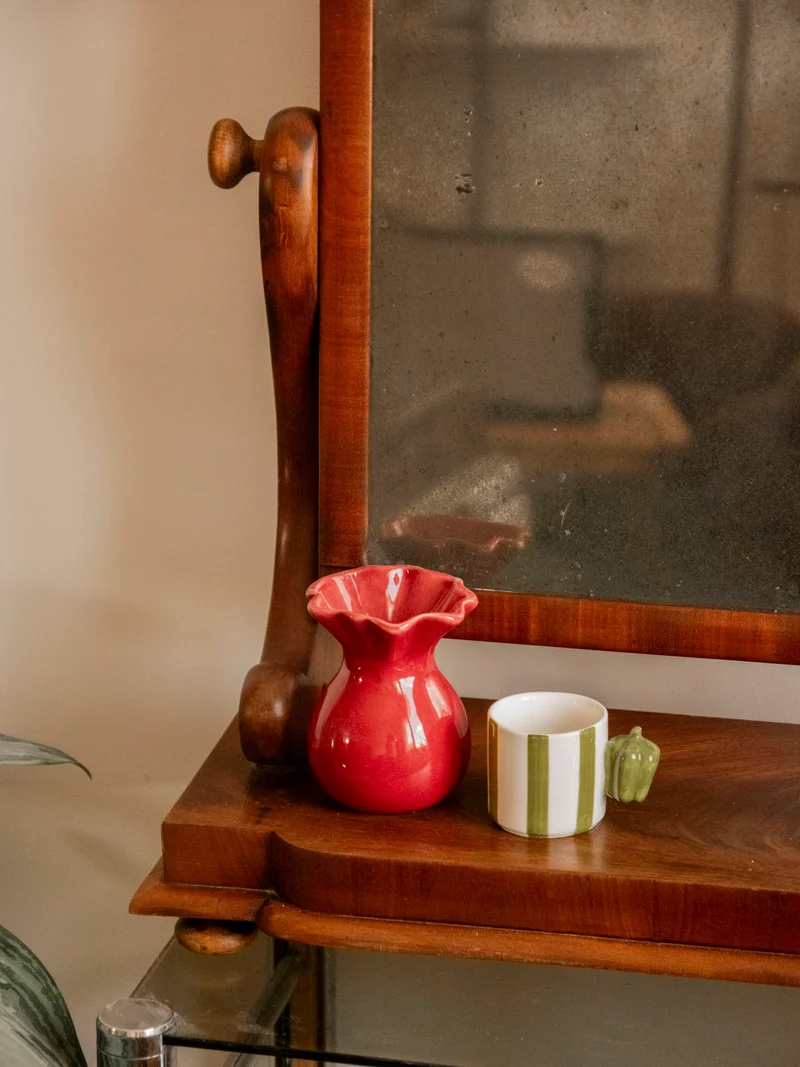 Georges, le miroir ancien pivotant N°1351