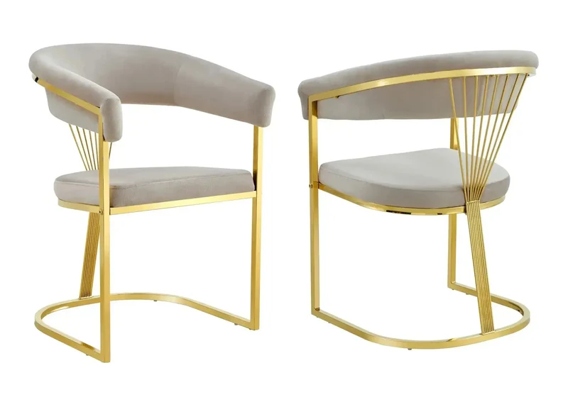 Ensemble Table Noire Marbre et Chaises Moka - Olive