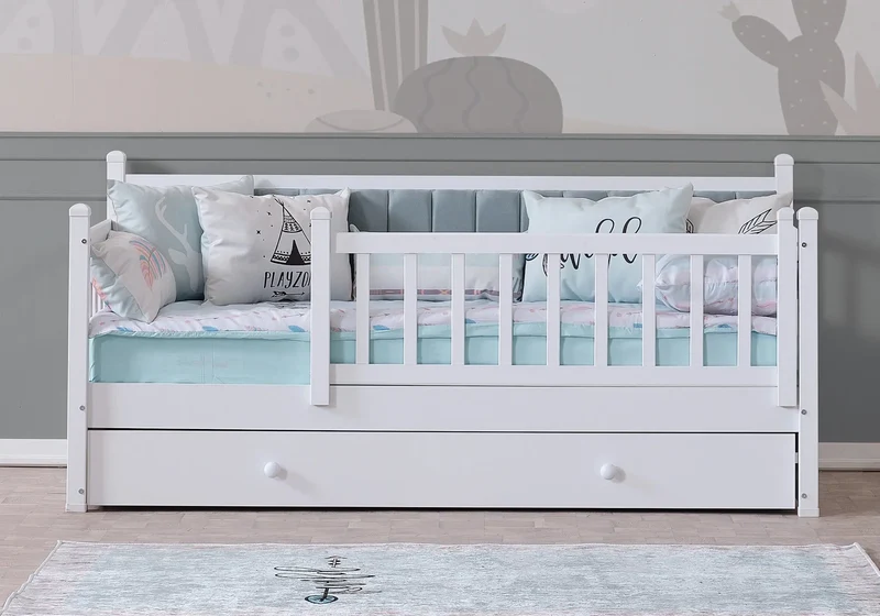 Ensemble de chambre enfant Montessori bleu SOHO WILD