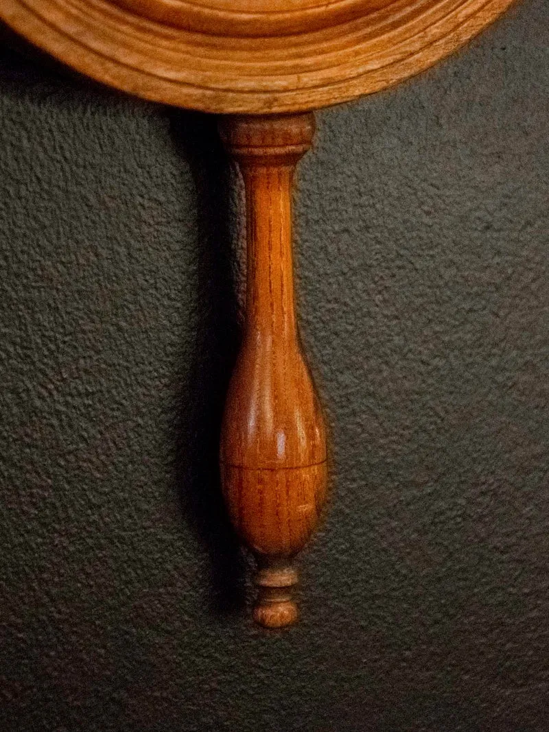 Georges, le miroir ancien en bois N°1299