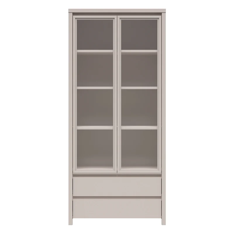 Vaisselier 2 portes 2 tiroirs Soren Cachemire