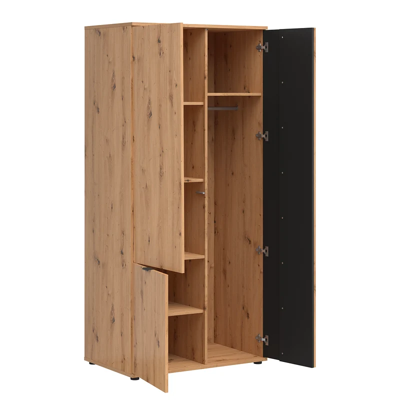 Armoire 3 portes Ezra Bois