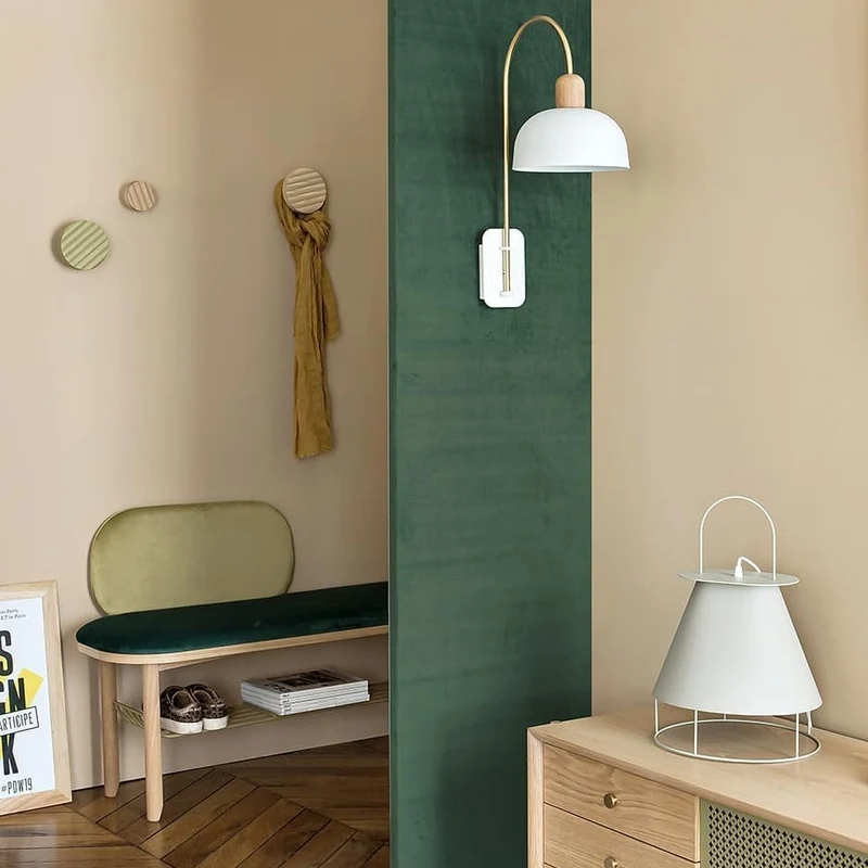 Banc en chêne Hartô - Eustache Vert