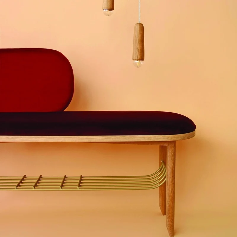 Banc en chêne - Eustache Bordeaux