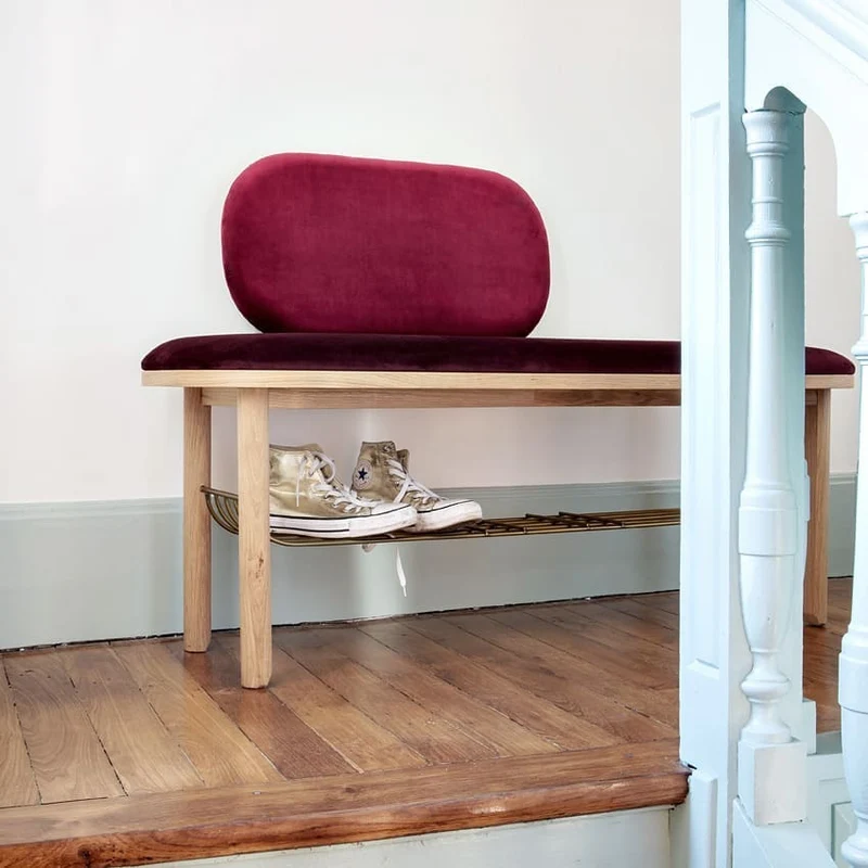 Banc en chêne - Eustache Bordeaux