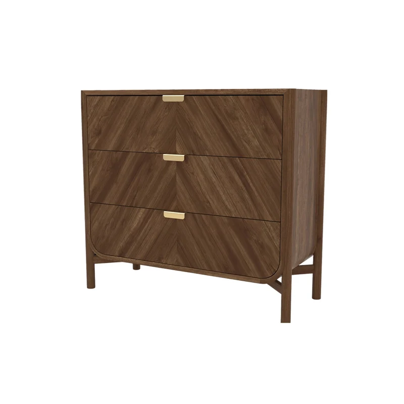 Commode Marius - Noyer naturel
