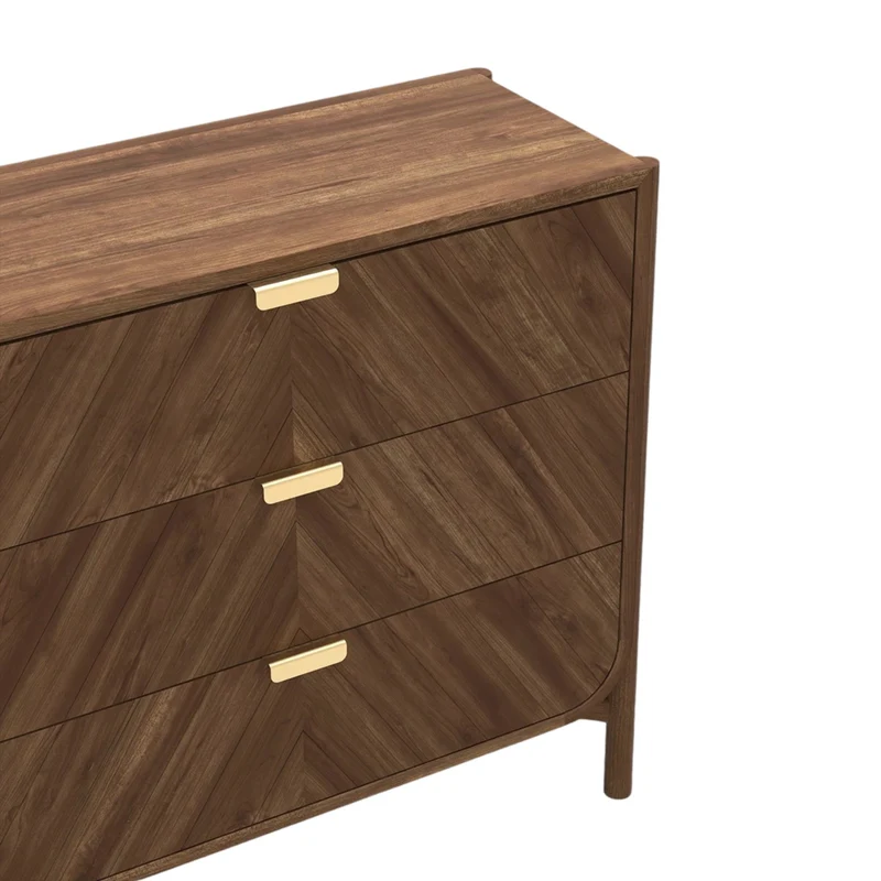 Commode Marius - Noyer naturel