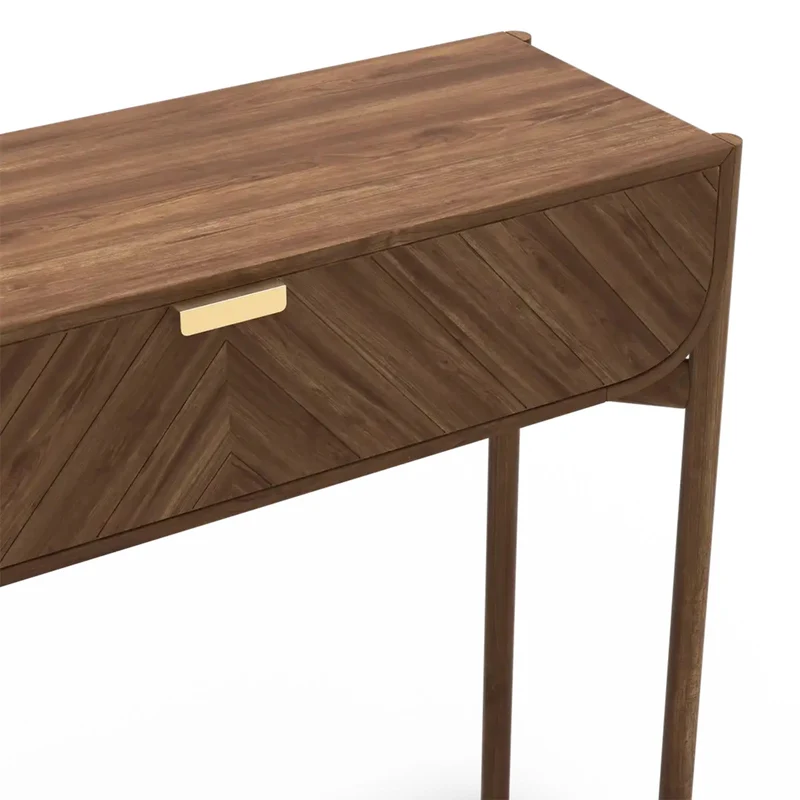 Console Marius - Noyer naturel