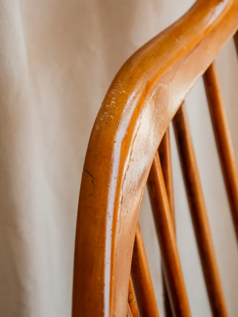 Claude, la paire de chaises au style western N°1450