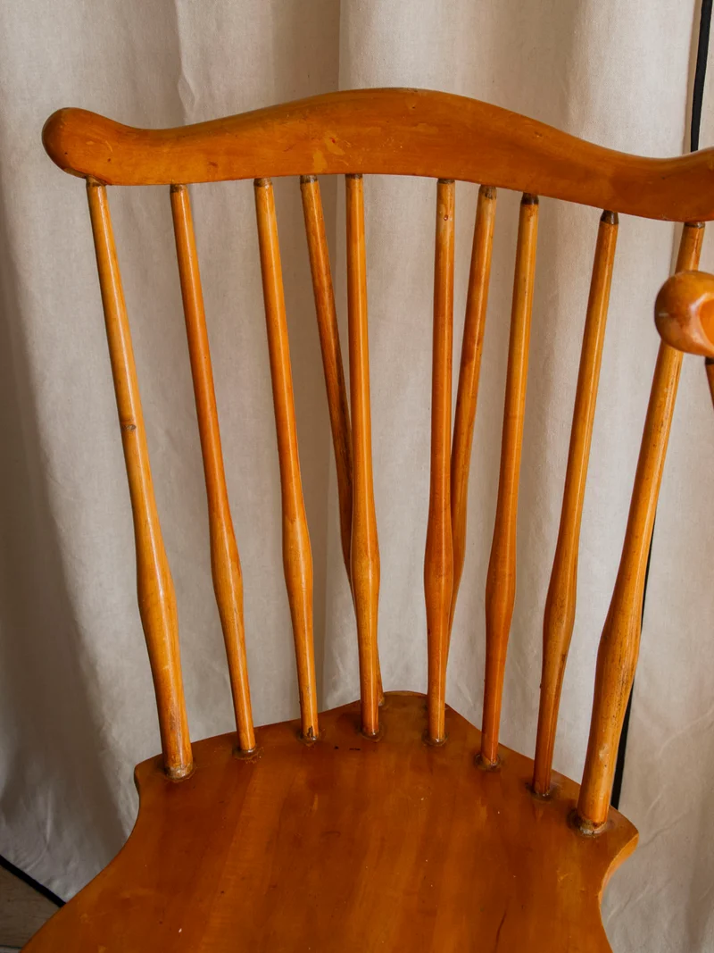 Claude, la paire de chaises au style western N°1450