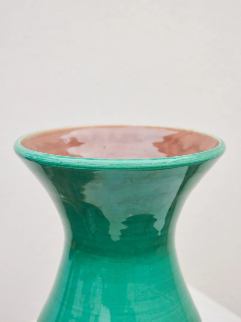 Edmond, le vase vert et doré N°201