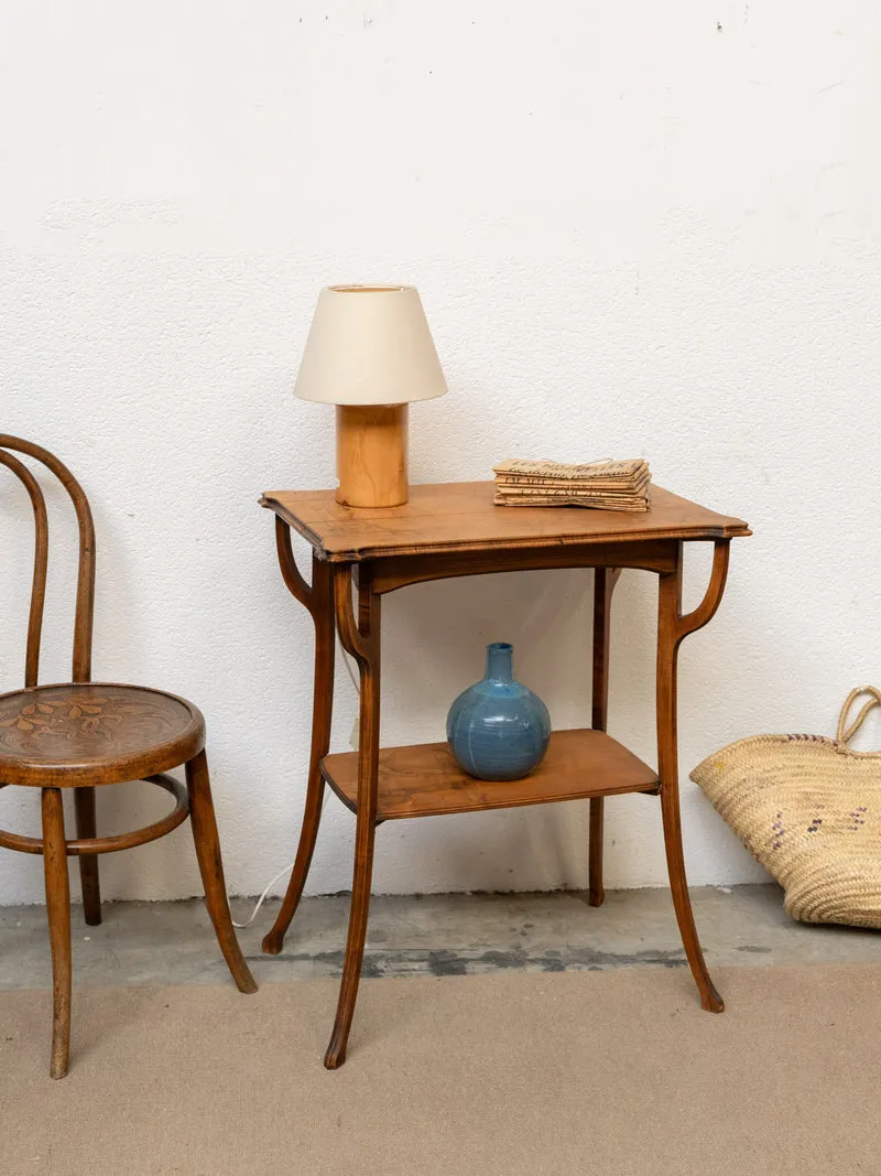 Francine, la table d'appoint en marqueterie N°1101