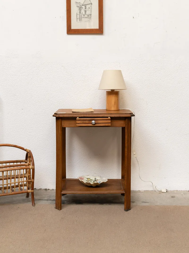 Francine, la table d'appoint en bois N°1100