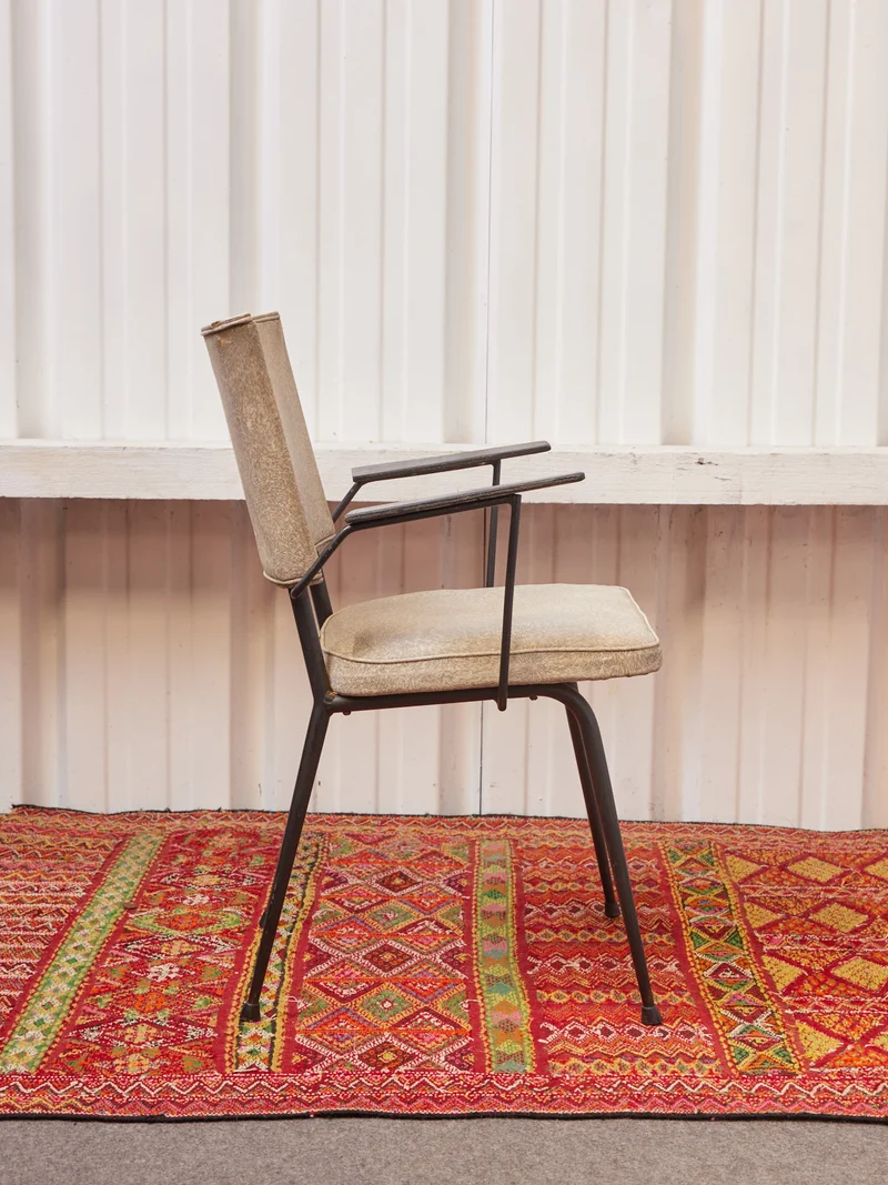 Jakob, la paire de fauteuils en skaï N°1303
