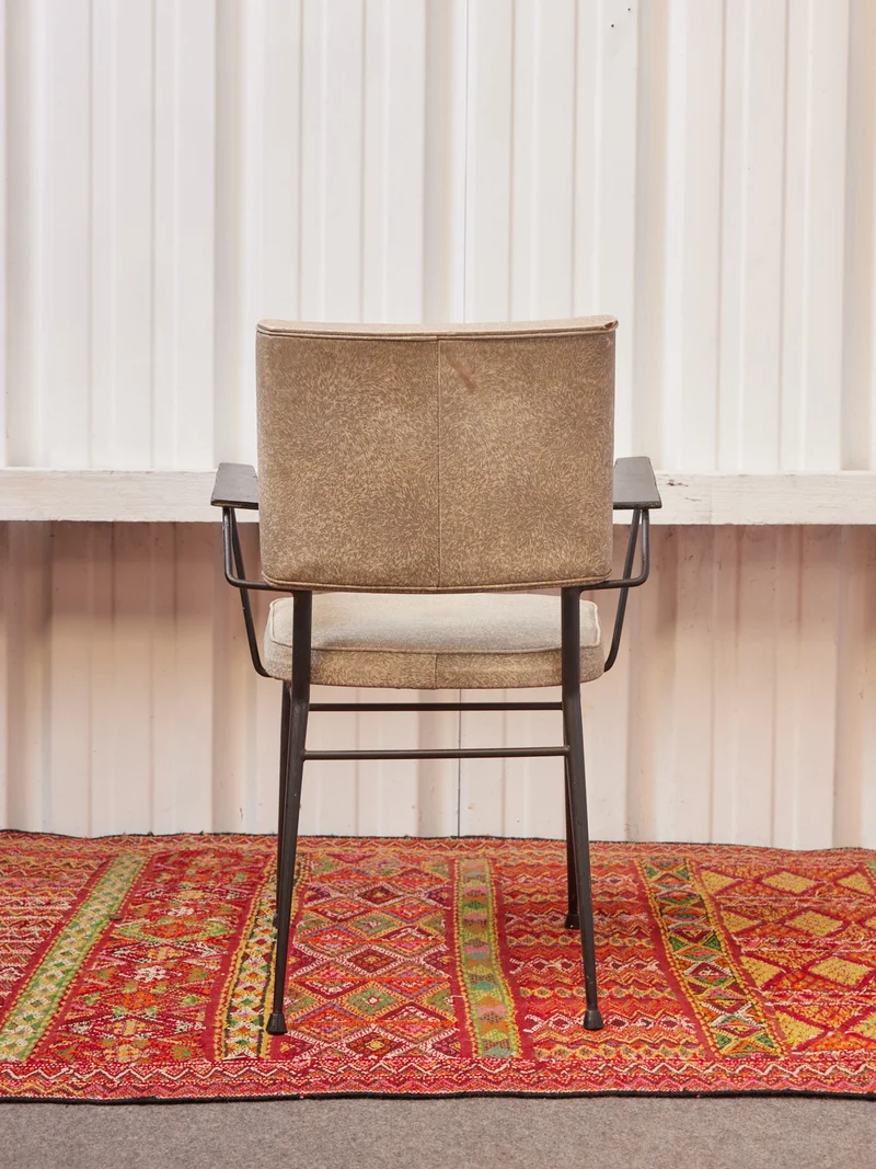 Jakob, la paire de fauteuils en skaï N°1303