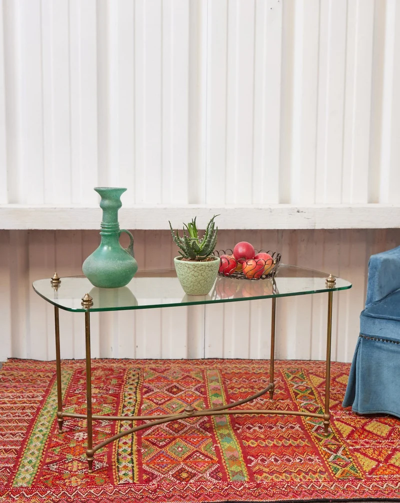 Léonie, la table basse en verre N°1070