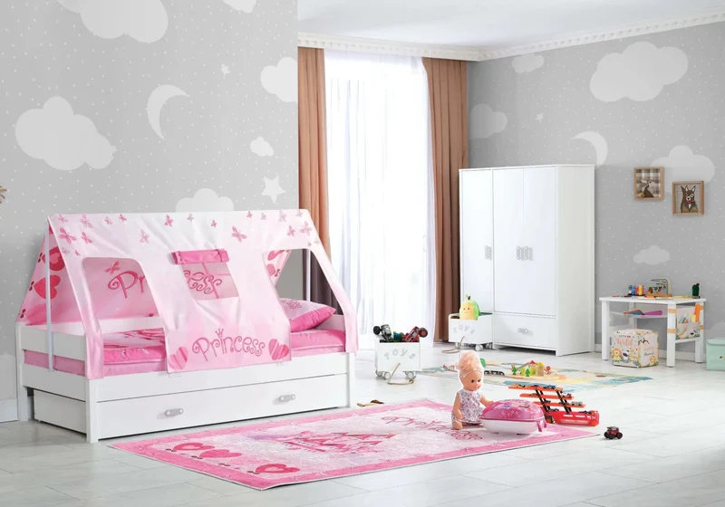 Ensemble de chambre enfant montessori MY WORLD PRINCESS MAX