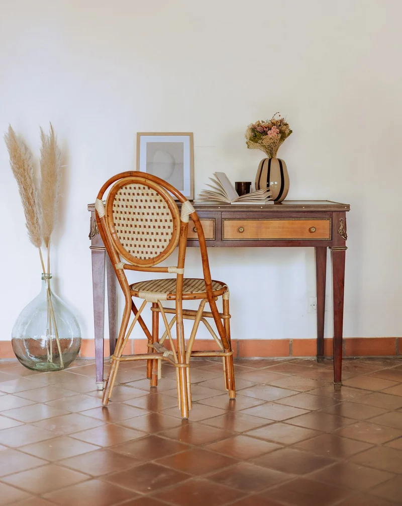 Edouard, le bureau en bois style directoire au plateau amovible N°1028
