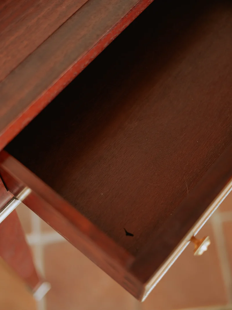 Edouard, le bureau en bois style directoire au plateau amovible N°1028