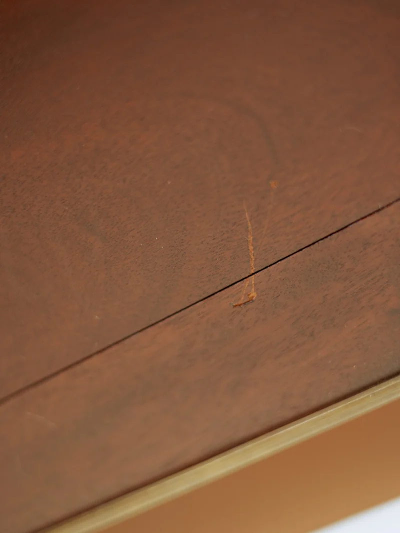 Edouard, le bureau en bois style directoire au plateau amovible N°1028