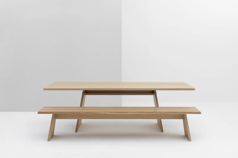 Banc en bois massif - June
