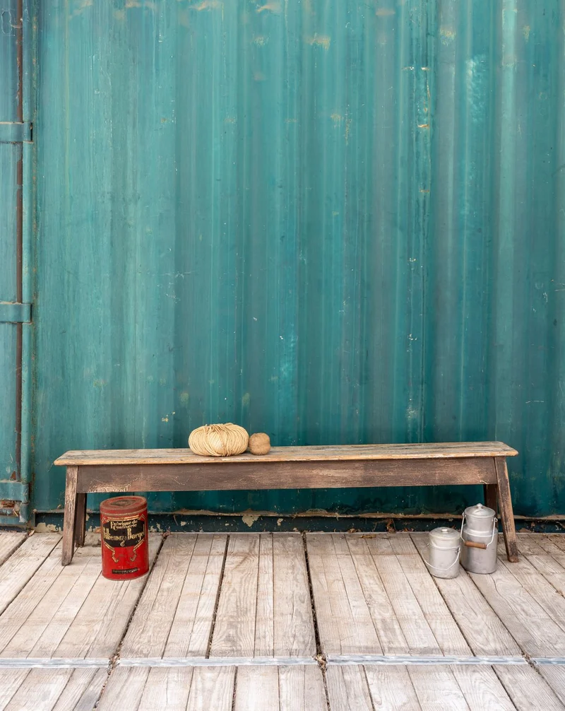 Antoine, le banc en bois N°466