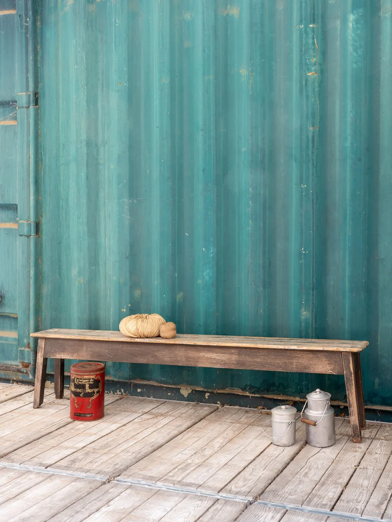 Antoine, le banc en bois N°466