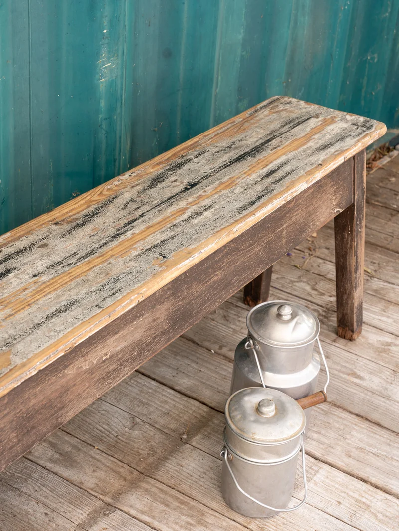 Antoine, le banc en bois N°466