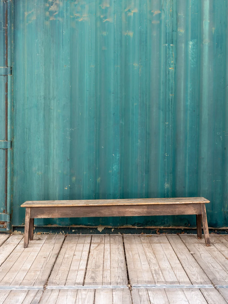 Antoine, le banc en bois N°466