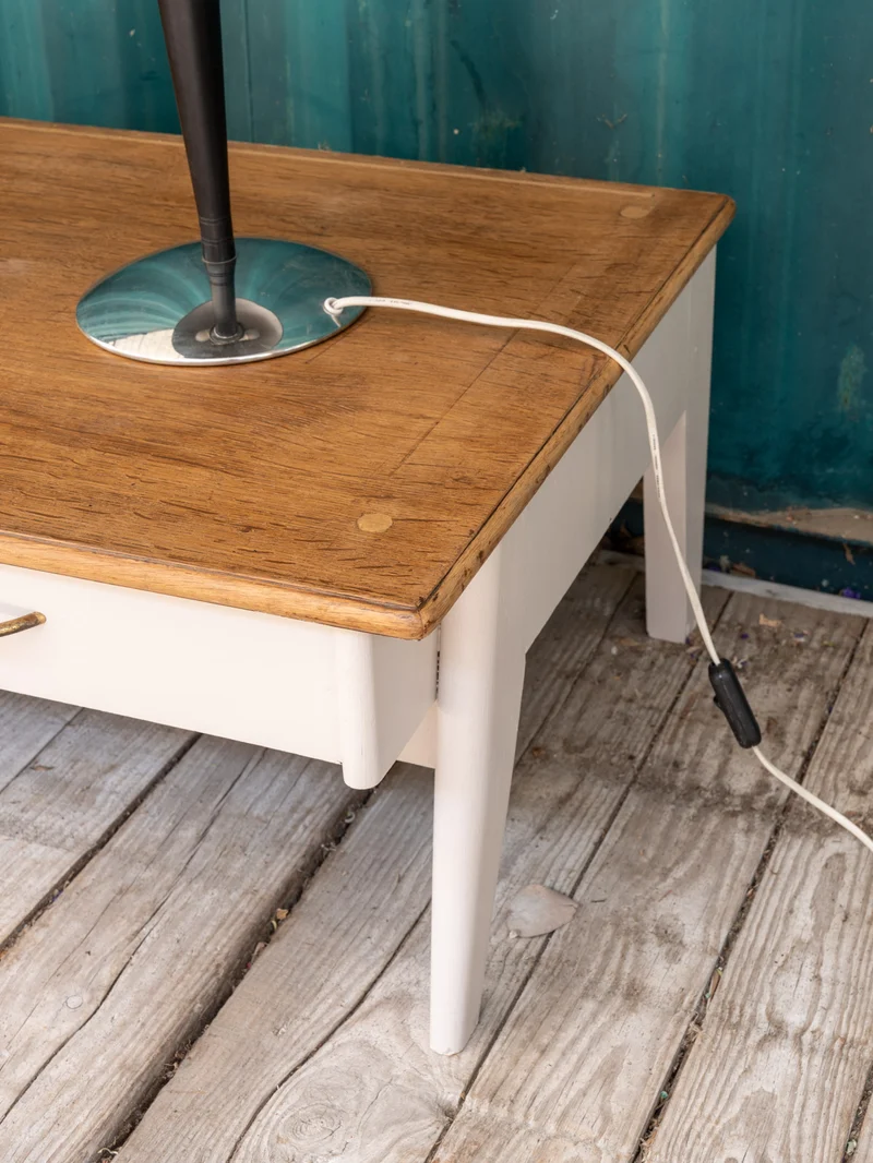 Léonie, la longue table basse en bois N°1066
