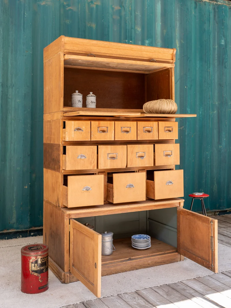 Fernand, le meuble de métier à casiers en bois N°393