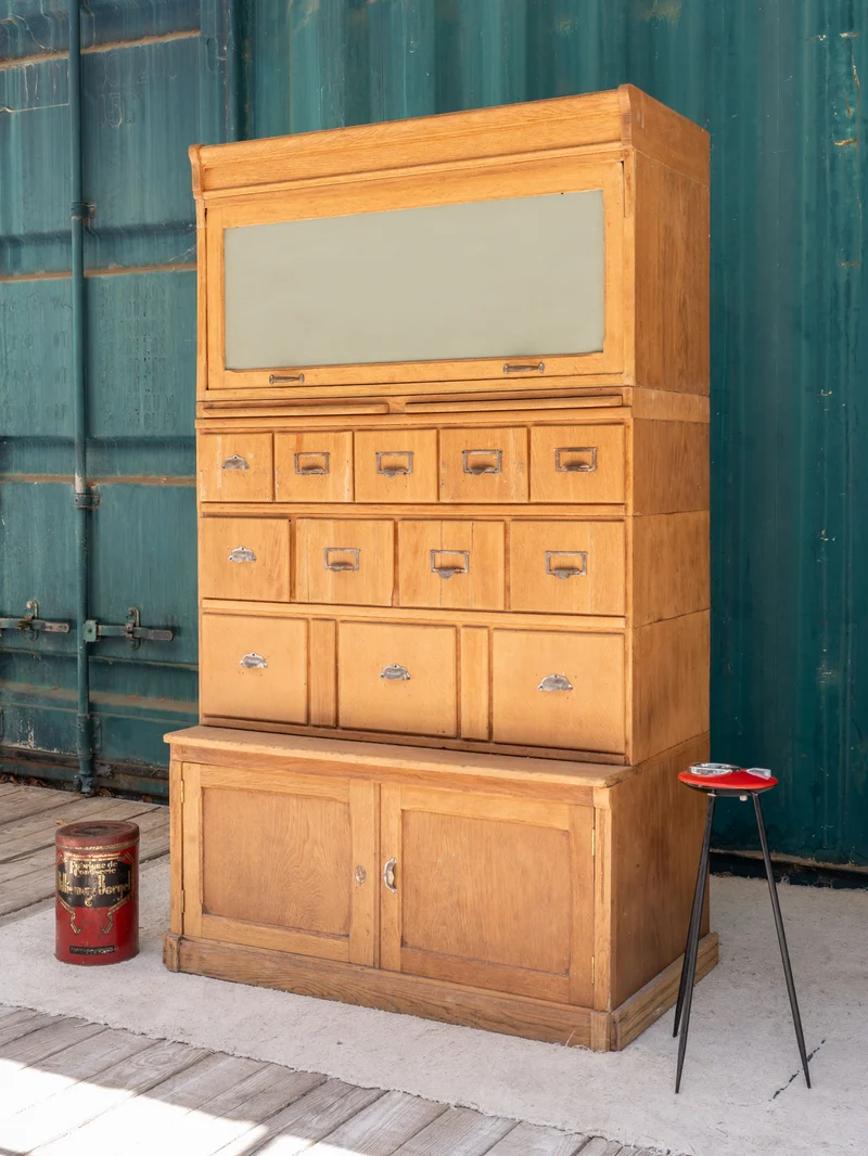 Fernand, le meuble de métier à casiers en bois N°393