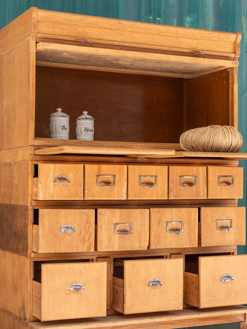 Fernand, le meuble de métier à casiers en bois N°393