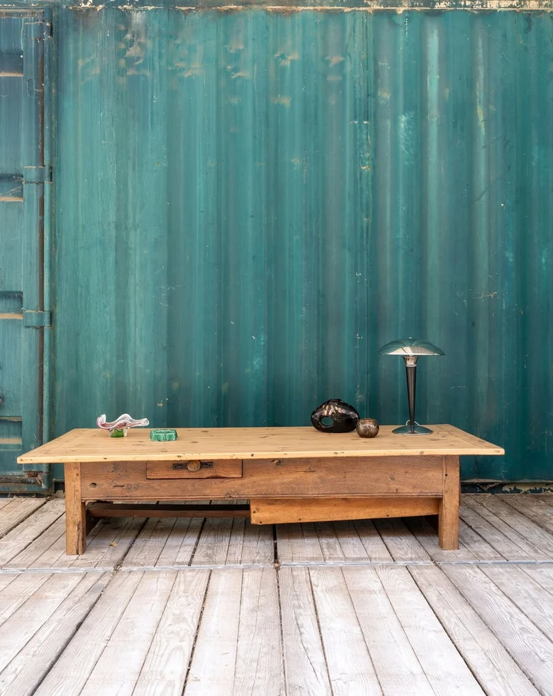 Léonie, la grande table basse en bois N°1067