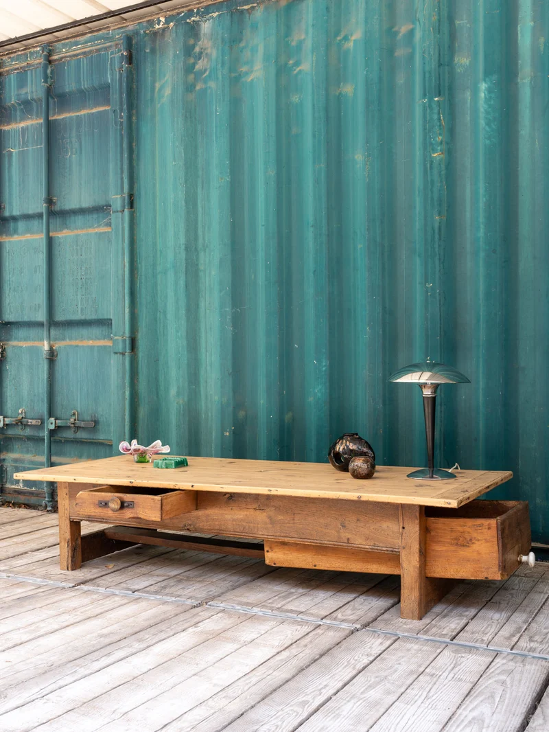 Léonie, la grande table basse en bois N°1067