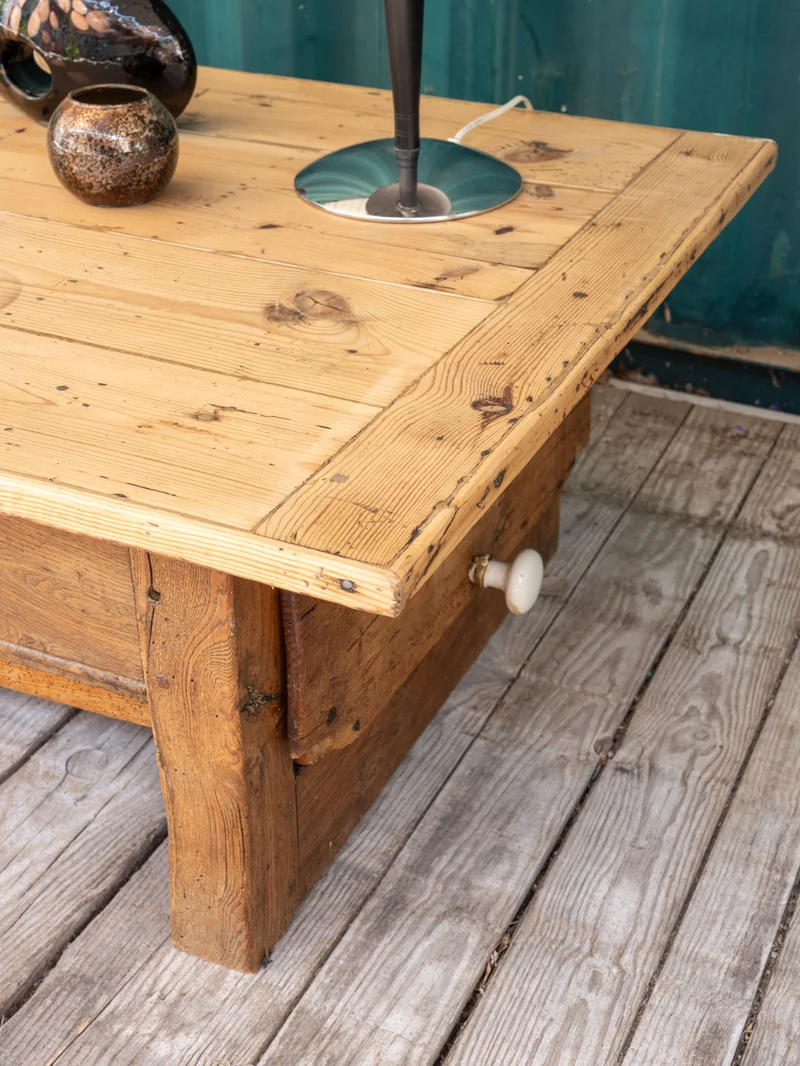 Léonie, la grande table basse en bois N°1067