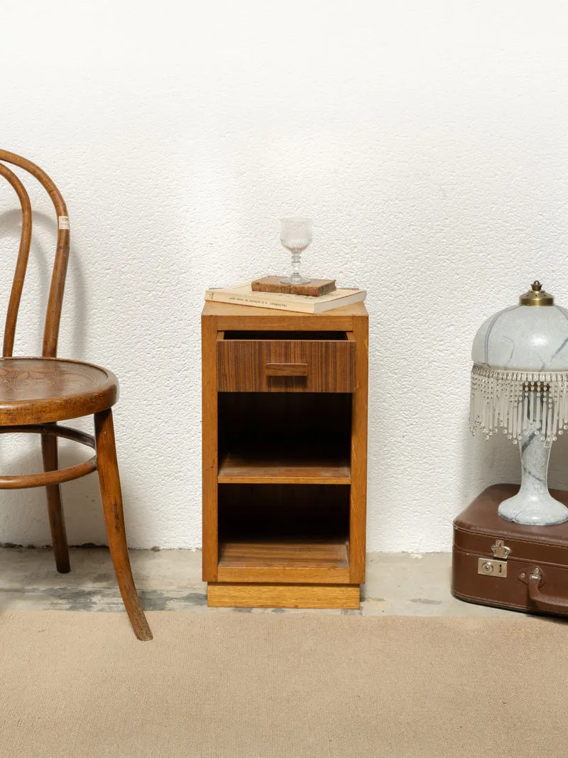 Odile, la table de chevet mid-century en bois N°1475