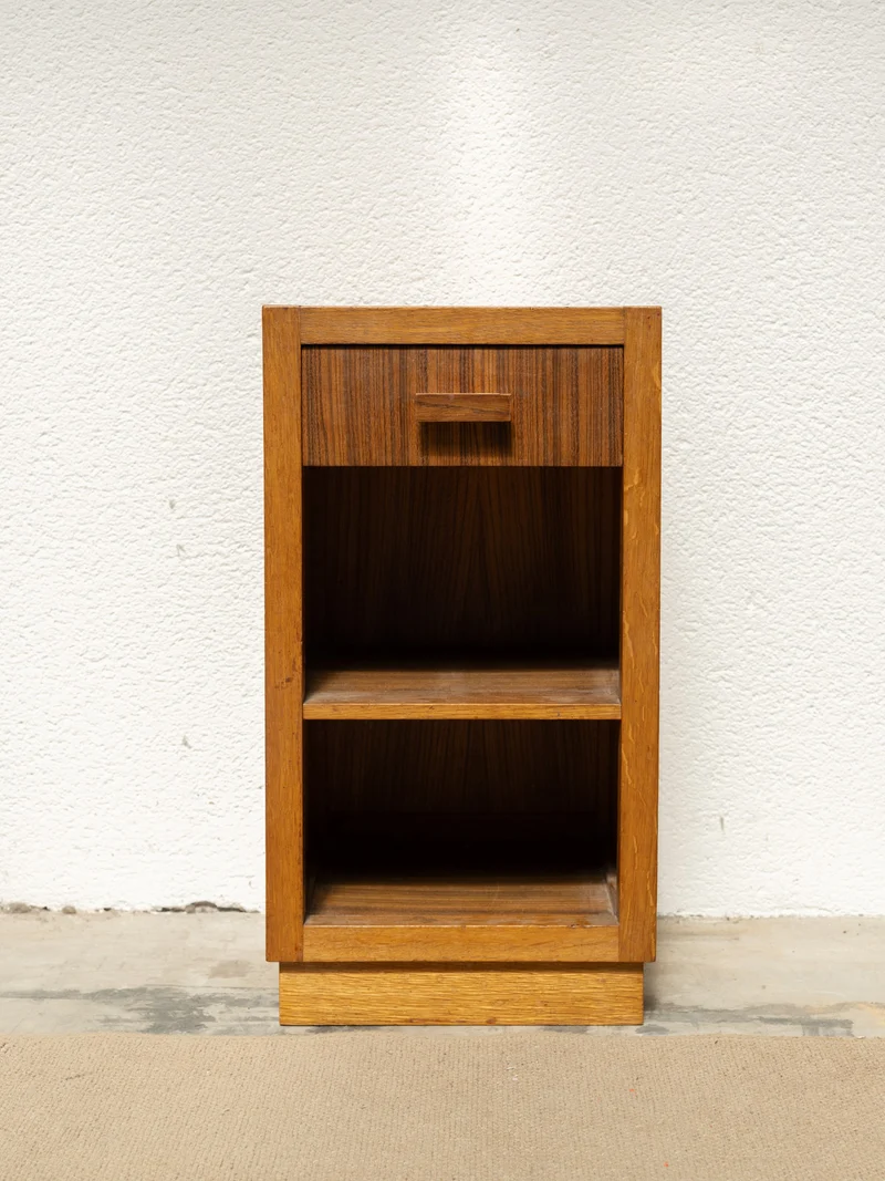 Odile, la table de chevet mid-century en bois N°1475