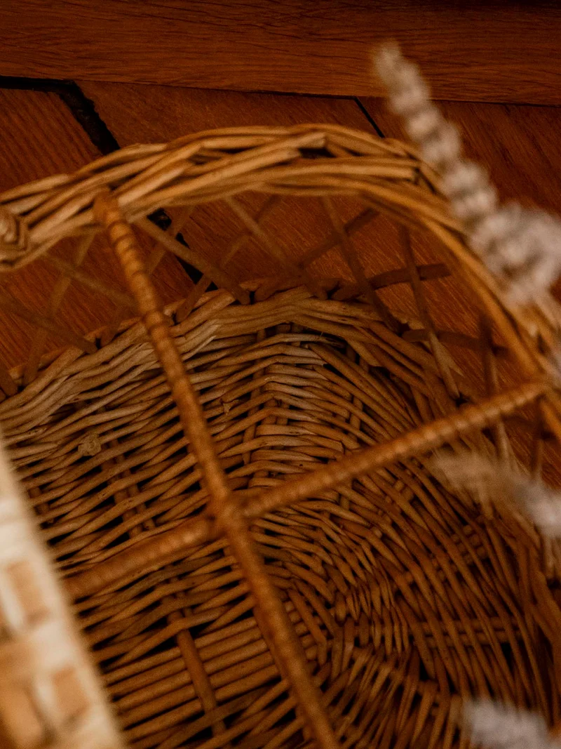 Ambroise, le porte-bouteilles en paille N°945