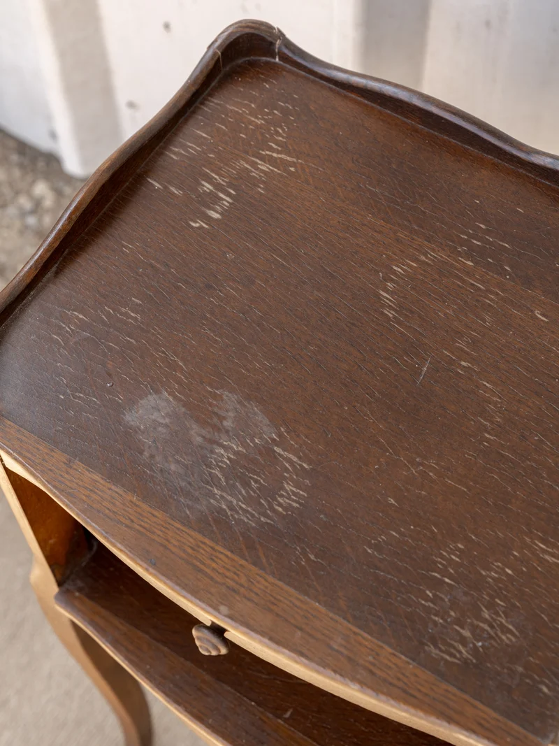 Odile, la table de chevet en bois N°1485