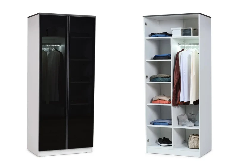 Ensemble de chambre jeune moderne blanc INFINITY