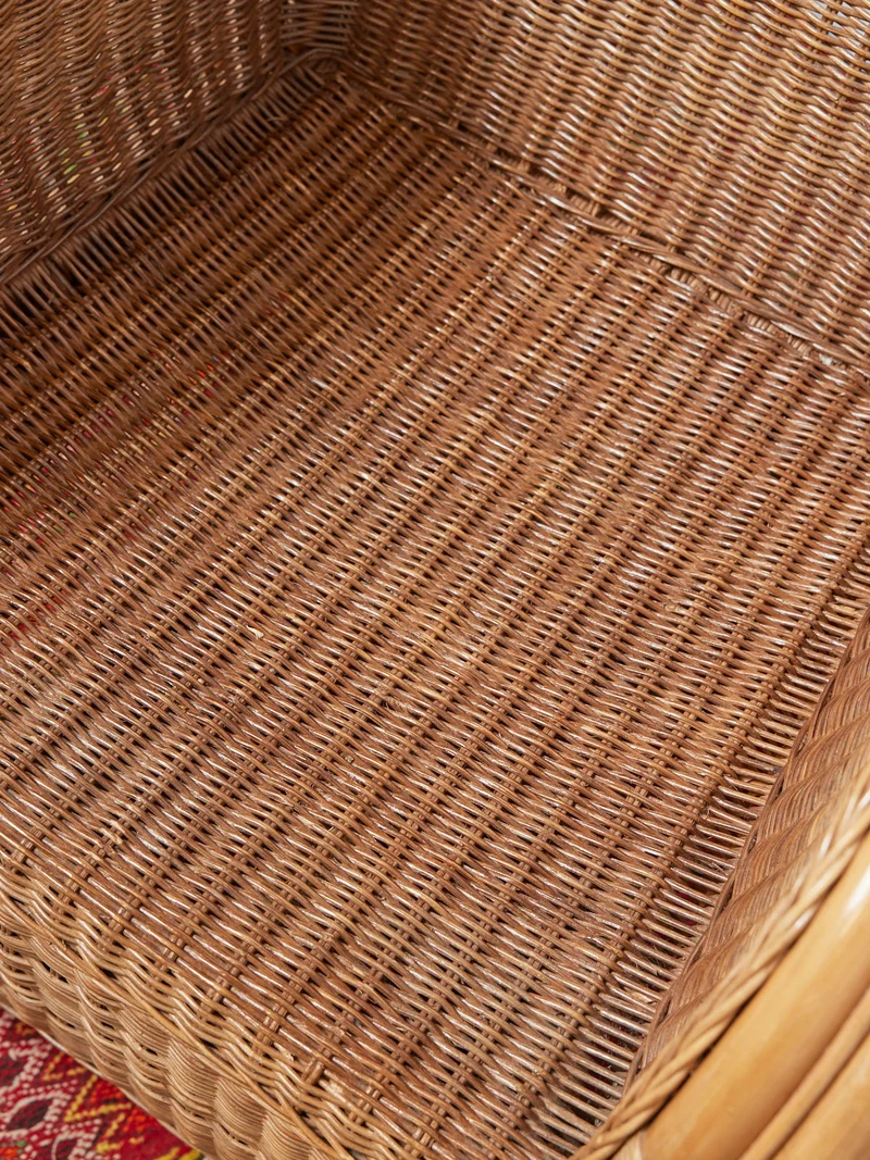Ernest, le grand fauteuil en osier N°1090