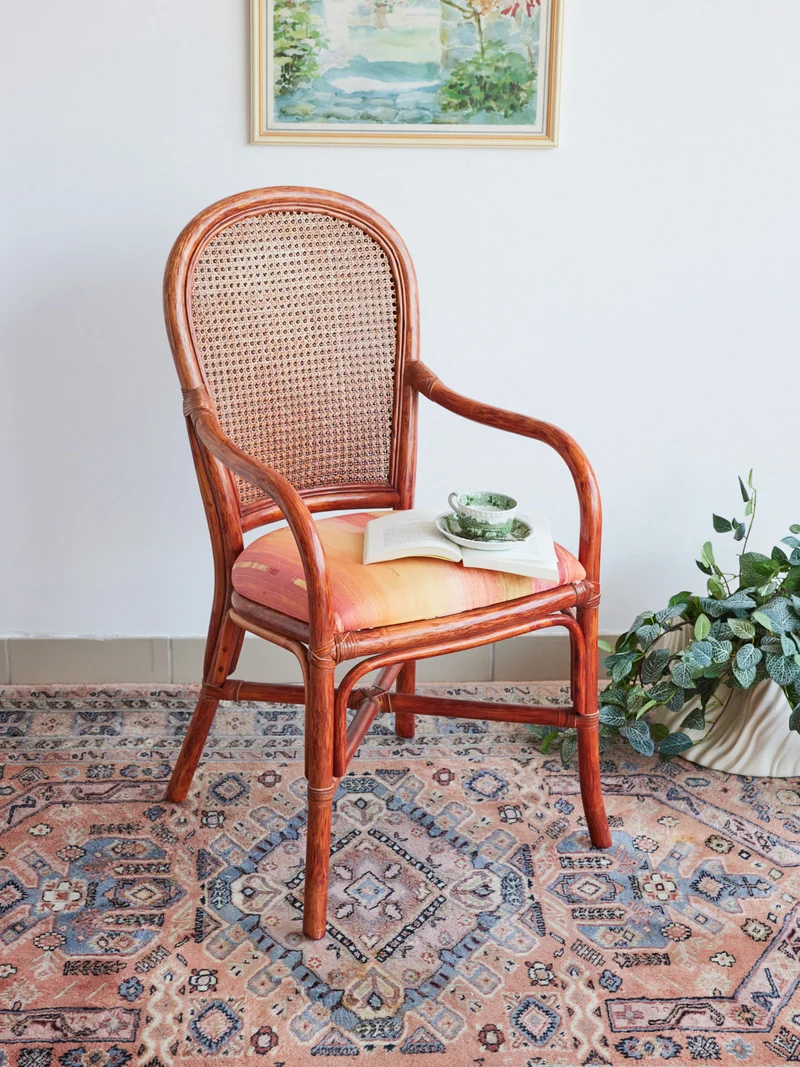 Ernest, le fauteuil en rotin N°1043
