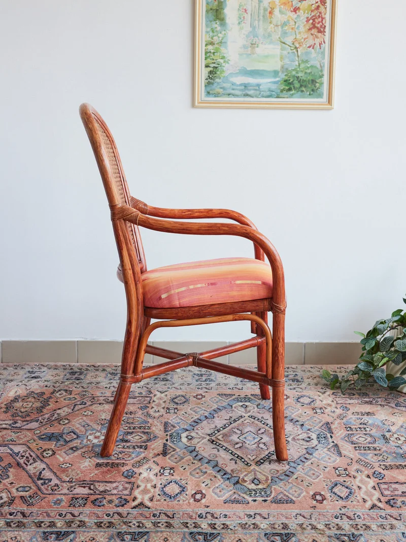 Ernest, le fauteuil en rotin N°1043