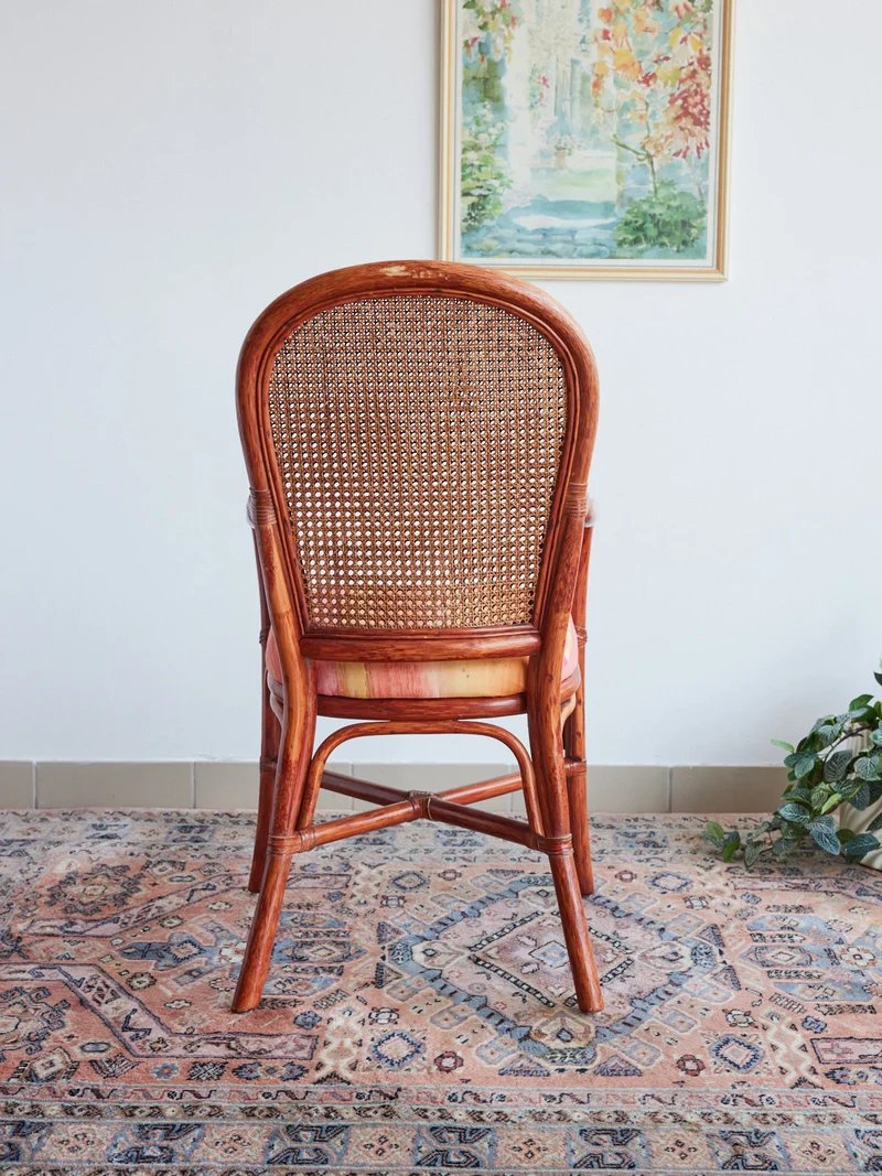 Ernest, le fauteuil en rotin N°1043