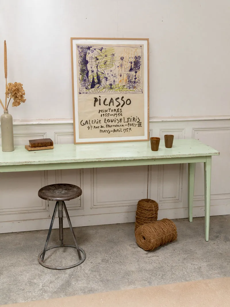 Hanna, la grande console vert menthe N°1402