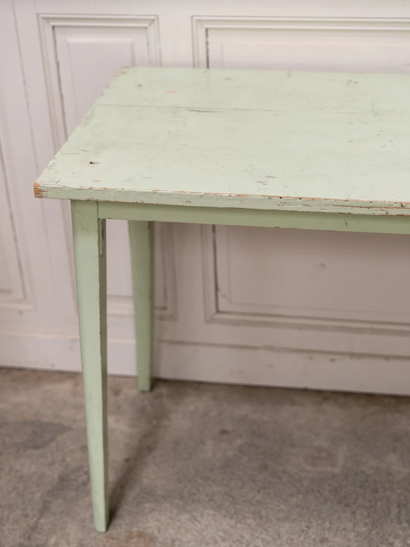 Hanna, la grande console vert menthe N°1402