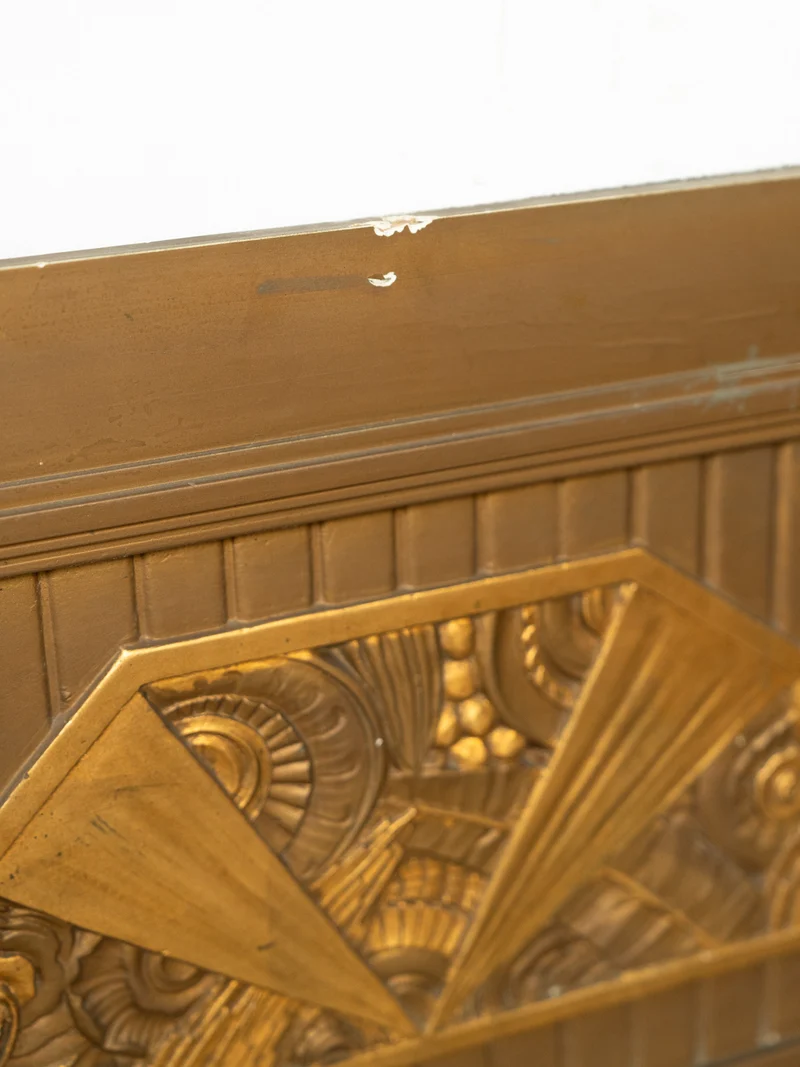 Georges, le grand miroir Art Déco en bois N°1316