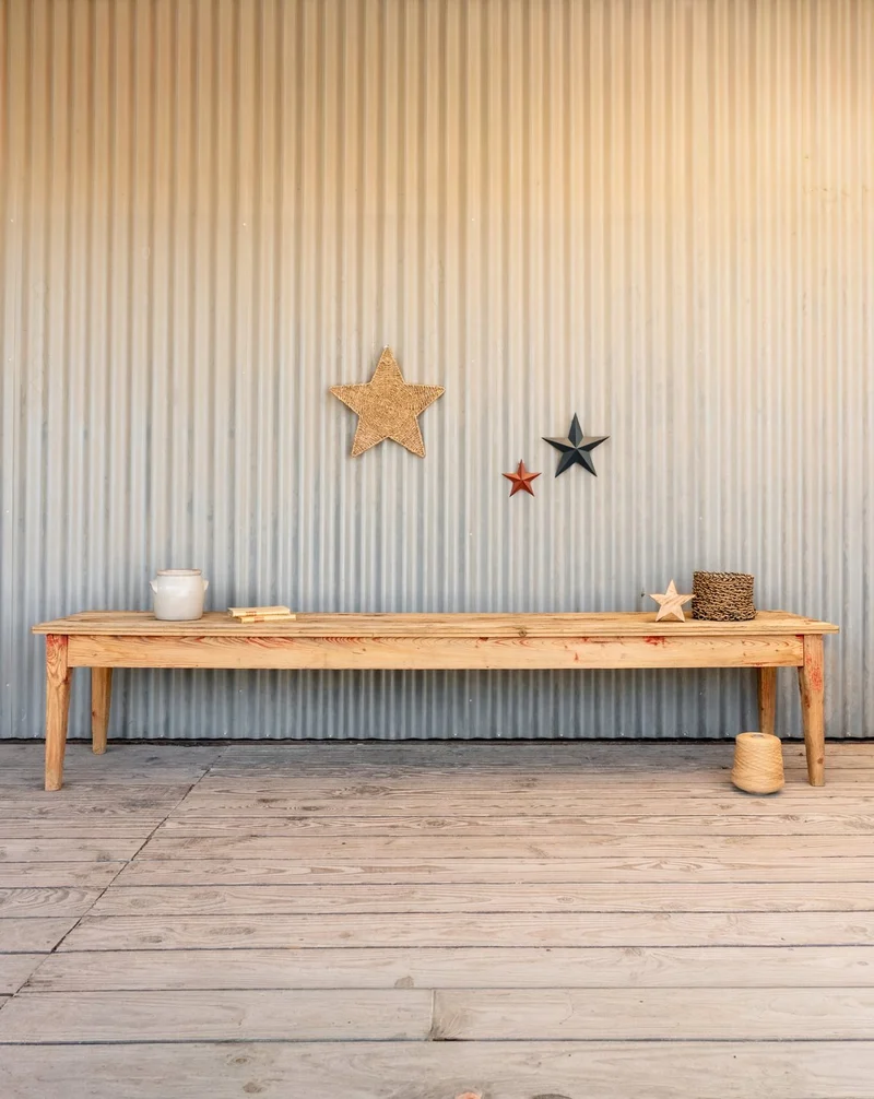Antoine, le grand banc en bois N°471